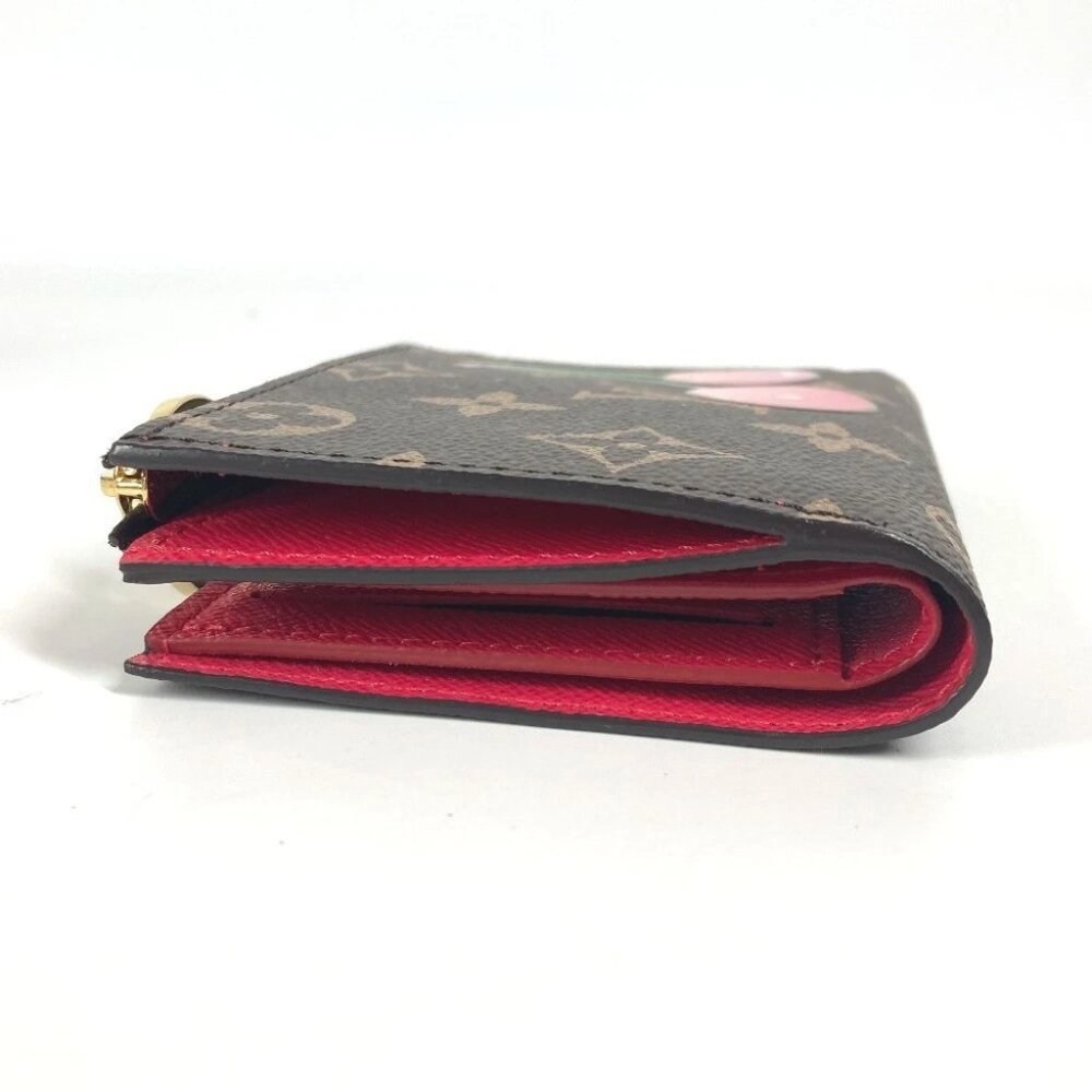 LOUIS VUITTON M13420 Monogram Portefeuille-Lisa Cherry Compact Wallet Unused - Picture 12 of 16